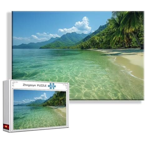 Puzzle Ozean Landschaft 1500 Teile Groß XXL 87 x 57 cm, Jigsaw Art Impossible Erwachsene Anspruchsvoll, Klassische Jigsaw Erwachsene, Junge, Mädchen, Geschicklichkeitsspiel für Die Ganze Familie M-2 Puzzle Ozean Landschaft 1500 Teile Groß XXL 87 x 57 cm, Jigsaw Art Impossible Erwachsene Anspruchsvoll, Klassische Jigsaw Erwachsene, Junge, Mädchen, Geschicklichkeitsspiel für Die Ganze Familie M-2 von Zhngzoyn