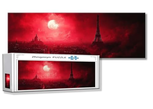 Puzzle Paris 900 Teile Landschaft Puzzle Erwachsene Anspruchsvoll Groß XXL 87 x 34 cm Jigsaw Panorama, 2025 Impossible Jigsaw, Klassische Holzpuzzle für Erwachsene Männer, Frauen, ältere Menschen T-6 Puzzle Paris 900 Teile Landschaft Puzzle Erwachsene Anspruchsvoll Groß XXL 87 x 34 cm Jigsaw Panorama, 2025 Impossible Jigsaw, Klassische Holzpuzzle für Erwachsene Männer, Frauen, ältere Menschen T-6 von Zhngzoyn