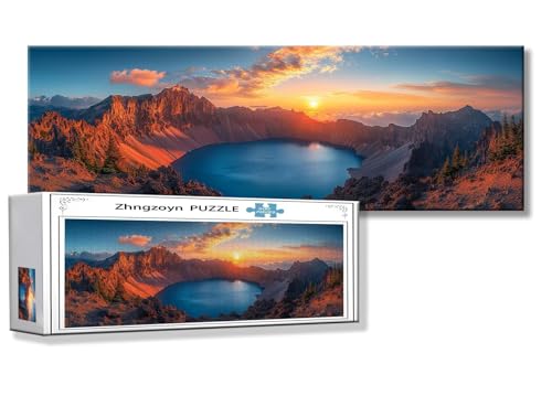 Puzzle Sonnenuntergang 900 Teile Berg Puzzle Erwachsene Anspruchsvoll Groß XXL 87x34cm Jigsaw panorama, 2025 Impossible Jigsaw, Klassische Holzpuzzle für Erwachsene Männer, Frauen, ältere Menschen O-8 Puzzle Sonnenuntergang 900 Teile Berg Puzzle Erwachsene Anspruchsvoll Groß XXL 87x34cm Jigsaw panorama, 2025 Impossible Jigsaw, Klassische Holzpuzzle für Erwachsene Männer, Frauen, ältere Menschen O-8 von Zhngzoyn