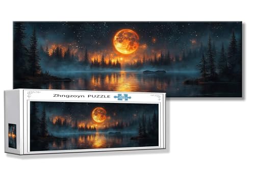 Puzzle Sonnenuntergang 900 Teile Landschaft Puzzle Erwachsene Anspruchsvoll Groß XXL 87 x 34 cm Jigsaw panorama, Schwer Impossible Jigsaw, 2025 Klassische Holzpuzzle für Erwachsene Männer, Frauen, U-1 Puzzle Sonnenuntergang 900 Teile Landschaft Puzzle Erwachsene Anspruchsvoll Groß XXL 87 x 34 cm Jigsaw panorama, Schwer Impossible Jigsaw, 2025 Klassische Holzpuzzle für Erwachsene Männer, Frauen, U-1 von Zhngzoyn