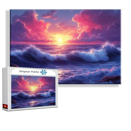 Puzzle Sonnenuntergang Strand 2000 Teile Groß XXL 100x70 cm, Jigsaw Art Impossible Erwachsene Anspruchsvoll, Klassische Jigsaw Erwachsene, Junge, Mädchen, Geschicklichkeitsspiel für Familie G-4 Puzzle Sonnenuntergang Strand 2000 Teile Groß XXL 100x70 cm, Jigsaw Art Impossible Erwachsene Anspruchsvoll, Klassische Jigsaw Erwachsene, Junge, Mädchen, Geschicklichkeitsspiel für Familie G-4 von Zhngzoyn