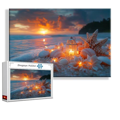 Puzzle Strand Landschaft 2000 Teile Groß XXL 100 x 70 cm, Jigsaw art Impossible Erwachsene Anspruchsvoll, Klassische Jigsaw Erwachsene, Junge, Mädchen, Geschicklichkeitsspiel für Die Ganze Familie V-7 Puzzle Strand Landschaft 2000 Teile Groß XXL 100 x 70 cm, Jigsaw art Impossible Erwachsene Anspruchsvoll, Klassische Jigsaw Erwachsene, Junge, Mädchen, Geschicklichkeitsspiel für Die Ganze Familie V-7 von Zhngzoyn