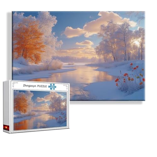 Puzzle Strand Sonnenuntergang 5000 Teile Groß XXL 156x105 cm, Jigsaw Art Impossible Erwachsene Anspruchsvoll, Klassische Jigsaw Erwachsene, Junge, Mädchen, Geschicklichkeitsspiel für Familie E-0 von Zhngzoyn