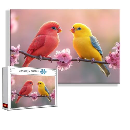 Puzzle Vogel Tier 1500 Teile Groß XXL 87 x 57 cm, Jigsaw Art Impossible Erwachsene Anspruchsvoll, DIY Klassische Jigsaw Erwachsene, Junge, Mädchen, Geschicklichkeitsspiel für Die Ganze Familie Q-2 Puzzle Vogel Tier 1500 Teile Groß XXL 87 x 57 cm, Jigsaw Art Impossible Erwachsene Anspruchsvoll, DIY Klassische Jigsaw Erwachsene, Junge, Mädchen, Geschicklichkeitsspiel für Die Ganze Familie Q-2 von Zhngzoyn
