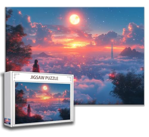 Schönheit Puzzle 200 Teile Kinder, Jigsaw Puzzle Landschaft Puzzle Erwachsene, Junge, Mädchen, Geschicklichkeitsspiel für Die Ganze Familie, Klassische Holzpuzzle für Wand Zimmer Deko Wohnzimmer D-9 Schönheit Puzzle 200 Teile Kinder, Jigsaw Puzzle Landschaft Puzzle Erwachsene, Junge, Mädchen, Geschicklichkeitsspiel für Die Ganze Familie, Klassische Holzpuzzle für Wand Zimmer Deko Wohnzimmer D-9 von Zhngzoyn