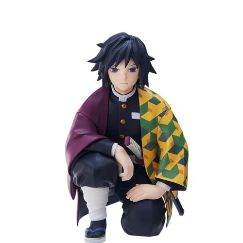 9 Hashira Figure, Water Hashira Tomioka Giyuu Figure Anime Action Figure, 13CM, PVC Figurine Home Christmas Decoration Birthdays Gift for Fans von Zhongkaihua
