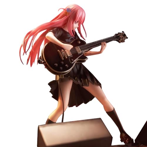 Zhongkaihua Anime Bocchi The Rock Goto Hitori Action Figure PVC Figur Playing Guitar Version Typ 1 Standard von Zhongkaihua
