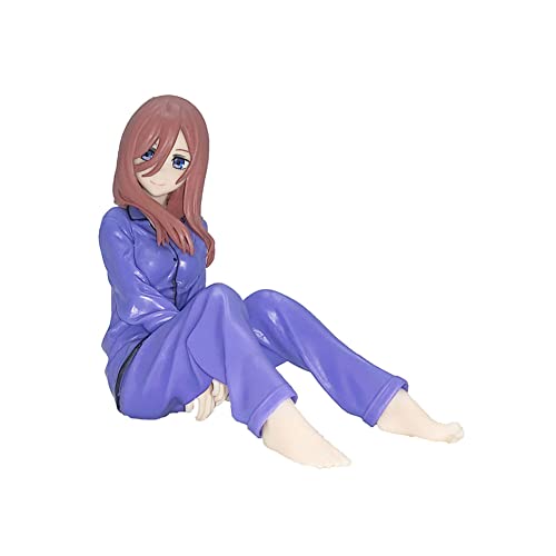 Zhongkaihua Anime The Quintessential Quintuplets Figur, Nakano Miku/Nino Actionfigur, Pyjama, Figur, Desktop-Ornamente, Sammlerstück Zhongkaihua Anime The Quintessential Quintuplets Figur, Nakano Miku/Nino Actionfigur, Pyjama, Figur, Desktop-Ornamente, Sammlerstück von Zhongkaihua