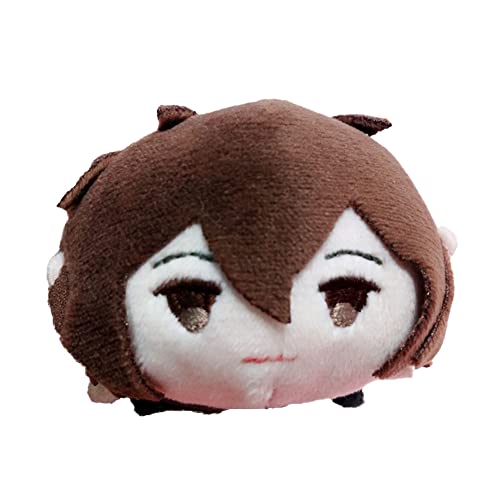 Zhongkaihua Bungo Stray Dogs Plüschpuppe Dazai Osamu/Nakahara Chuuya 9 cm Plüschpuppe Anime Cartoon Wurfkissen Figur Plüsch gefüllt weich für Fans von Zhongkaihua