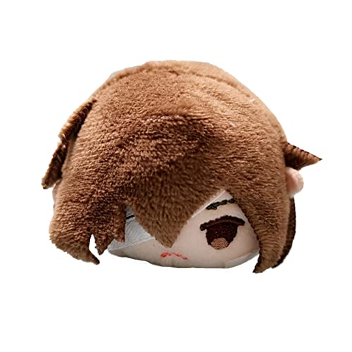 Bungo Stray Dogs Plüschpuppe Dazai Osamu/Nakahara Chuuya 9 cm Plüschpuppe Anime Cartoon Wurfkissen Figur Plüsch gefüllt weich für Fans von Zhongkaihua