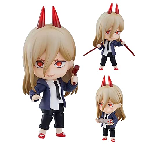 Chainsaw Man, Actionfigur, 10 cm, austauschbares Gesicht, bewegliche Figur, Anime-Kollektionen, Modellgeschenk Chainsaw Man, Actionfigur, 10 cm, austauschbares Gesicht, bewegliche Figur, Anime-Kollektionen, Modellgeschenk von Zhongkaihua