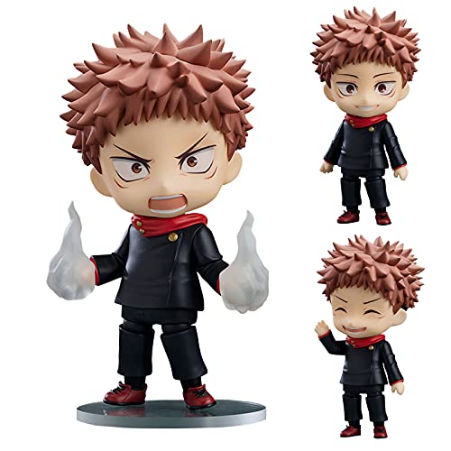 JJK Itadori Yuuji Figur Anime Action Figur, 3,93 Inch (10 cm) PVC Figur Home Ornament Weihnachtsdekoration Geburtstagsgeschenk für Fans von Zhongkaihua