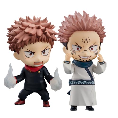 JJK Ryomen Sukuna Figur Itadori Yuuji Anime Action Figur, 3,93 Inch (10 cm) PVC Figur Home Ornament Weihnachtsdekoration Geburtstagsgeschenk für Fans von Zhongkaihua