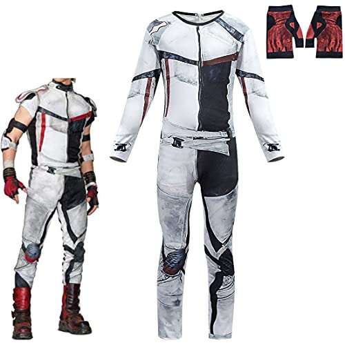 Zhongkaihua Jay Carlos Kostüm Carlos Cosplay Jumpsuit Uma Cosplay Kostüm für Kinder Erwachsene für Halloween Party von Zhongkaihua