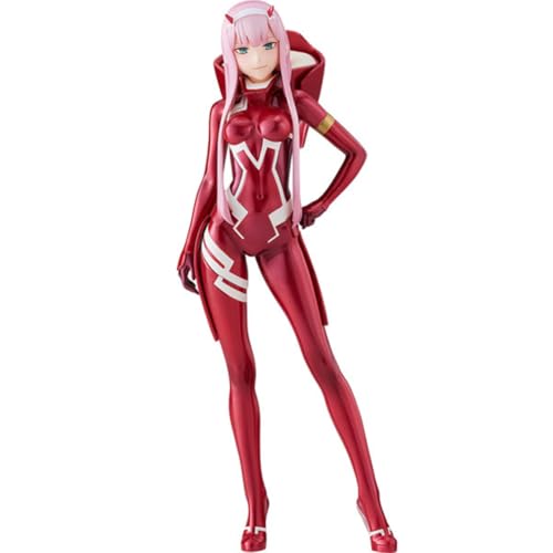 Zhongkaihua 02/Zero Two Figure Battle Uniform Ver Standing Posture 23CM Anime Girl PVC Model Statue Home Desk Ornament Birthday Decoration Gift For Fan von Zhongkaihua