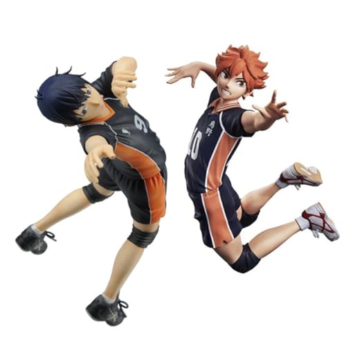 Zhongkaihua 2 Stück Haikyu Anime Figuren: Hinata Shoyo und Tobio Kageyama aus Haikyuu!! Action Figur PVC Modell Zhongkaihua 2 Stück Haikyu Anime Figuren: Hinata Shoyo und Tobio Kageyama aus Haikyuu!! Action Figur PVC Modell von Zhongkaihua