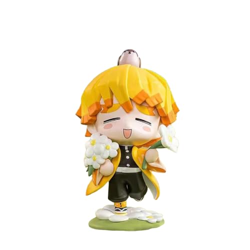 Zhongkaihua Agatsuma Zen'itsu Figur Anime PVC Model Figurine Home Desk Auto Dekoration Ornament Geburtstagsgeschenk für Fans, 3,9 Zoll (10 cm) von Zhongkaihua