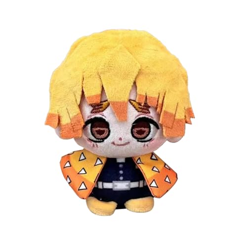 Zhongkaihua Agatsuma Zenitsu Anime Gefüllter Anhänger Weich und Kuschelig Mini Figur Anhänger PP Baumwolle Füllung Anhänger für Rucksack, Fahrrad, Tasche Zhongkaihua Agatsuma Zenitsu Anime Gefüllter Anhänger Weich und Kuschelig Mini Figur Anhänger PP Baumwolle Füllung Anhänger für Rucksack, Fahrrad, Tasche von Zhongkaihua