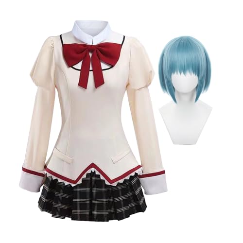 Zhongkaihua Akemi Homura/Kaname Madoka Cosplay Kostüm Japanische Anime Schuluniform Shirts und Faltenrock Kurzes Set für Mädchen Halloween Party Karneval Dress Up Anzüge Zhongkaihua Akemi Homura/Kaname Madoka Cosplay Kostüm Japanische Anime Schuluniform Shirts und Faltenrock Kurzes Set für Mädchen Halloween Party Karneval Dress Up Anzüge von Zhongkaihua