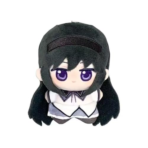 Zhongkaihua Akemi Homura Plüschfigur Kissen Anhänger 10 cm Akemi Homura Spiel PP Baumwolle Kissen weich gefüllt pelzig Auto Schlüsselanhänger Tasche Zuhause Sofa Dekoration von Zhongkaihua