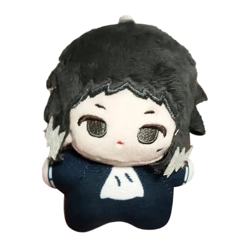 Zhongkaihua Akutagawa Ryunosuke Plüsch-Anhänger, Motiv: streunende Hunde, Anime-Anhänger, Akutagawa, Ryunosuke-Figur, weich, gefüllt, 12 cm, Schlüsselanhänger, Taschendekoration, Sammlerstücke, Zhongkaihua Akutagawa Ryunosuke Plüsch-Anhänger, Motiv: streunende Hunde, Anime-Anhänger, Akutagawa, Ryunosuke-Figur, weich, gefüllt, 12 cm, Schlüsselanhänger, Taschendekoration, Sammlerstücke, von Zhongkaihua