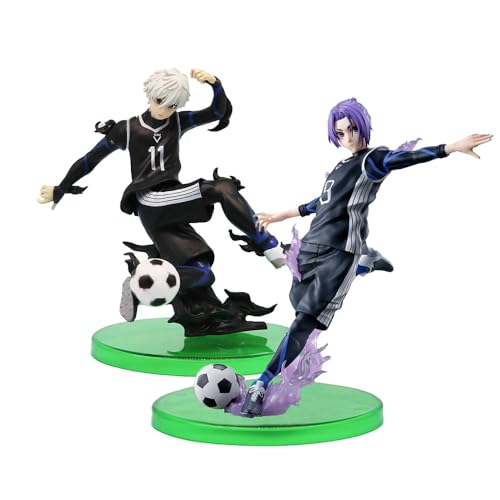 Zhongkaihua Anime Blue Lock Figuren Nagi/Reo Figur Modell Statue Figur Blue Lock Actionfigur Sammlung Desktop Dekorationen Geschenke 2 Stück Zhongkaihua Anime Blue Lock Figuren Nagi/Reo Figur Modell Statue Figur Blue Lock Actionfigur Sammlung Desktop Dekorationen Geschenke 2 Stück von Zhongkaihua