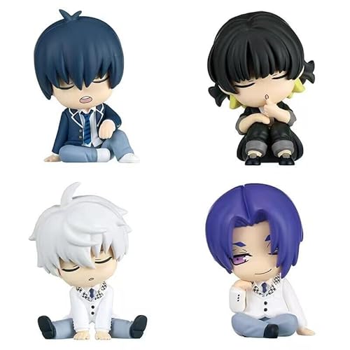 Zhongkaihua Anime Blue Lock Figuren-Set, 4 Stück, 5 cm, PVC, Bachira/Isagi/Reo/Nagi Blue Lock Merch, Modellstatue, Blue Lock Minifigur, Sammlung, Ornamente, Desktop-Dekorationen Zhongkaihua Anime Blue Lock Figuren-Set, 4 Stück, 5 cm, PVC, Bachira/Isagi/Reo/Nagi Blue Lock Merch, Modellstatue, Blue Lock Minifigur, Sammlung, Ornamente, Desktop-Dekorationen von Zhongkaihua