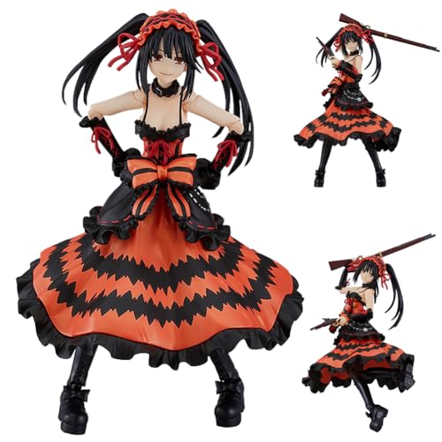 Zhongkaihua Anime-Figur Kurumi Tokisaki Actionfigur mit Zubehör, kann Gesicht und Hände gewechselt werden, 14 cm, stehendes Modell, Schreibtisch-Ornamente Zhongkaihua Anime-Figur Kurumi Tokisaki Actionfigur mit Zubehör, kann Gesicht und Hände gewechselt werden, 14 cm, stehendes Modell, Schreibtisch-Ornamente von Zhongkaihua