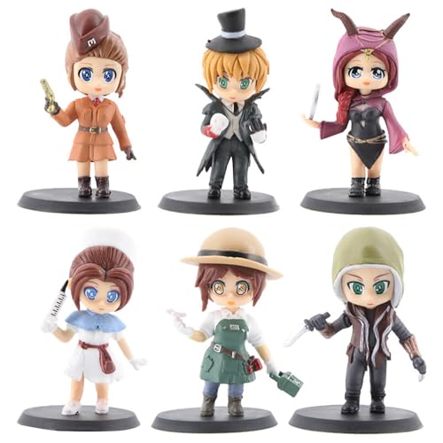 Zhongkaihua Anime-Figuren, Priesterin, Naib Subedar, Koordinatorin, Emily Dyer, Emma Woods, The Ripper, Figur, Modell, Actionfigur, Statue, Dekorationen, Kollektion, 7 cm, PVC, 6 Stück Zhongkaihua Anime-Figuren, Priesterin, Naib Subedar, Koordinatorin, Emily Dyer, Emma Woods, The Ripper, Figur, Modell, Actionfigur, Statue, Dekorationen, Kollektion, 7 cm, PVC, 6 Stück von Zhongkaihua