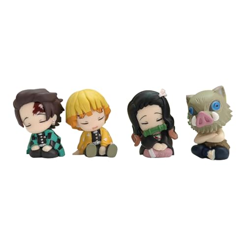 Zhongkaihua Anime Figuren Inosuke/Tanjiro/Nezuko/Zenitsu Figur Modell Statue 4pcs Cute Mini Anime Action Figure 6CM PVC Desktop Dekorationen Sammlerstücke Geschenke Zhongkaihua Anime Figuren Inosuke/Tanjiro/Nezuko/Zenitsu Figur Modell Statue 4pcs Cute Mini Anime Action Figure 6CM PVC Desktop Dekorationen Sammlerstücke Geschenke von Zhongkaihua
