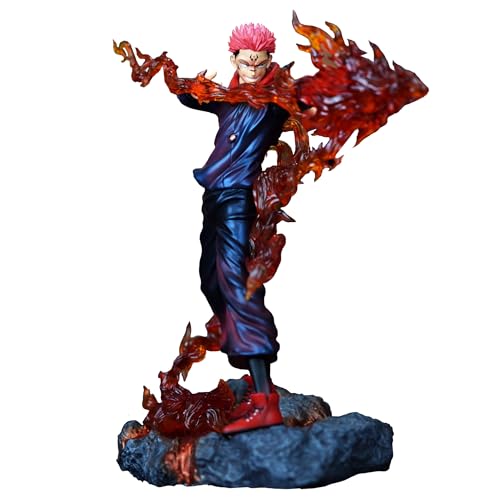 Zhongkaihua Anime Figuren JJK Ryomen Sukuna Figur 30CM PVC Modell Statue Sukuna Action Figure Sammlungen Dekorationen Geschenke von Zhongkaihua