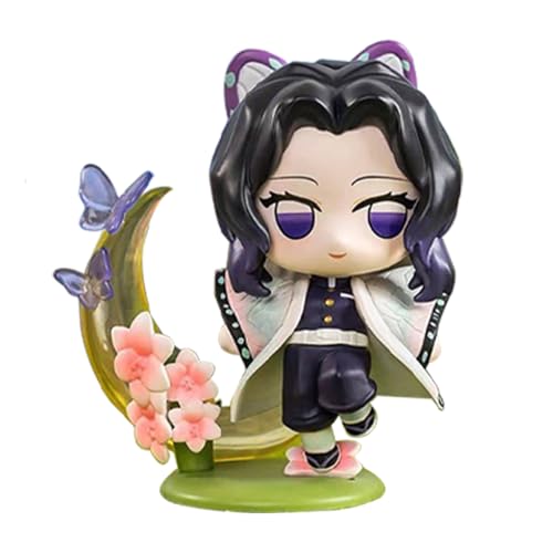 Zhongkaihua Anime Figuren Kochou Shinobu Figur, 10CM PVC Modell Statue Anime Actionfigur Sammlung Desktop Dekoration Zhongkaihua Anime Figuren Kochou Shinobu Figur, 10CM PVC Modell Statue Anime Actionfigur Sammlung Desktop Dekoration von Zhongkaihua
