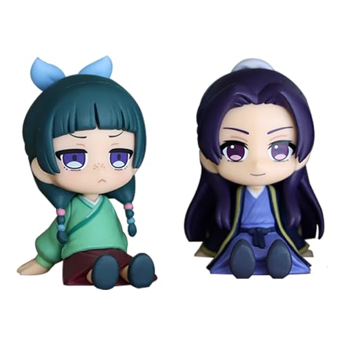 Zhongkaihua Anime Figuren Maomao und Jinshi Figur 10 cm PVC sitzendes Modell Statue Jinshi/Maomao Actionfigur, Sammlung, Desktop-Dekorationen, Geschenke Zhongkaihua Anime Figuren Maomao und Jinshi Figur 10 cm PVC sitzendes Modell Statue Jinshi/Maomao Actionfigur, Sammlung, Desktop-Dekorationen, Geschenke von Zhongkaihua