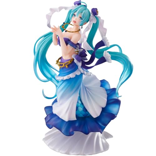 Zhongkaihua Anime Figuren Miku Figur 23CM PVC Modell Statue Miku Figurine Anime Girls Miku Actionfigur Sammlungen Desktop Dekorationen Geschenke von Zhongkaihua