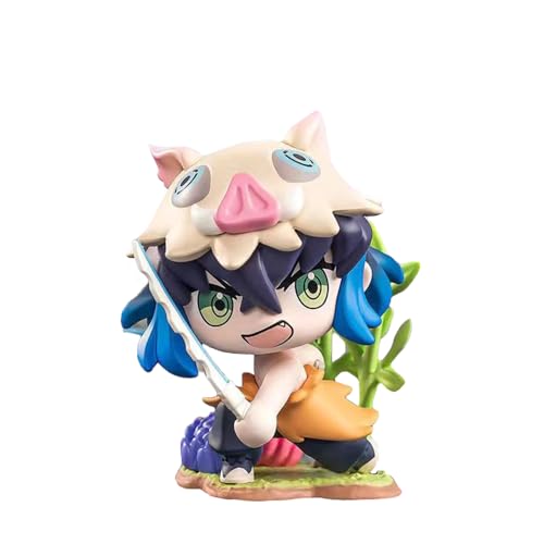 Zhongkaihua Anime Figuren Muichirou/Mitsuri/Nezuko/Zenitsu/Inosuke/Tanjiro Figur, 10CM PVC Modell Statue Anime Actionfigur Sammlung Desktop Dekoration Zhongkaihua Anime Figuren Muichirou/Mitsuri/Nezuko/Zenitsu/Inosuke/Tanjiro Figur, 10CM PVC Modell Statue Anime Actionfigur Sammlung Desktop Dekoration von Zhongkaihua