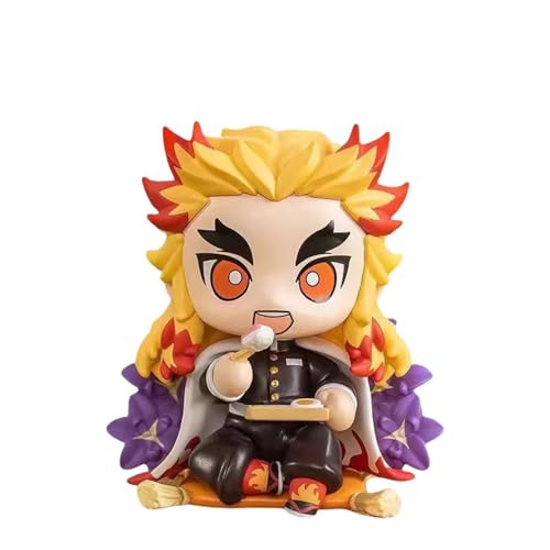 Zhongkaihua Anime Figuren Rengoku Kyoujurou Figur, 10CM PVC Modell Statue Anime Actionfigur Sammlung Desktop Dekoration Zhongkaihua Anime Figuren Rengoku Kyoujurou Figur, 10CM PVC Modell Statue Anime Actionfigur Sammlung Desktop Dekoration von Zhongkaihua