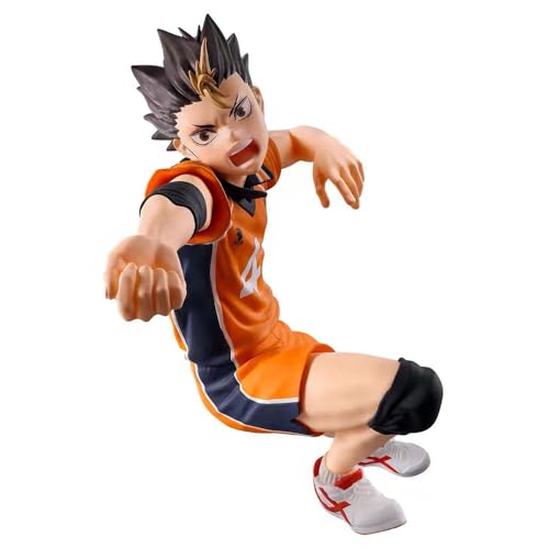 Zhongkaihua Anime Haikyuu Figuren Nishinoya Yu-Figur 10 cm PVC Statue Modell Nishinoya Yu Actionfigur Haikyuu Figur Sammlerstücke Desktop Dekorationen Geschenke von Zhongkaihua
