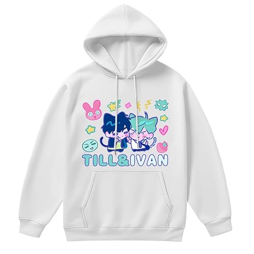 Zhongkaihua Anime-Hoodie Luka/Mizi/Iwan/Till/Sua, Anime-Kapuzenpullover, 3D-Druck, Uni, langärmelige Kleidung mit Kordelzug, Geschenke Zhongkaihua Anime-Hoodie Luka/Mizi/Iwan/Till/Sua, Anime-Kapuzenpullover, 3D-Druck, Uni, langärmelige Kleidung mit Kordelzug, Geschenke von Zhongkaihua