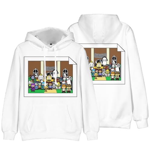 Zhongkaihua Anime Hoodies Sans/Flowey/Undyne/Frisk Hoodie Game Characters 3D Printed Uni Clothing Thin Long Sleeve Sweatshirt with Drawstring Gifts von Zhongkaihua