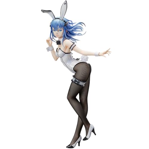 Zhongkaihua Anime-Illustration Lacia-Figur, 42 cm, schwarzes Seiden-Hasen-Mädchen, PVC-Modell, Desktop-Dekoration, Sammlungen, Ornament, Geburtstagsgeschenk von Zhongkaihua