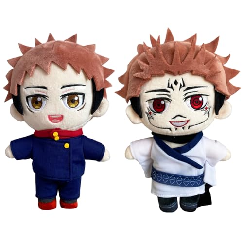 Zhongkaihua Anime JJK Plüsch-Yuji/Sukuna-Figur, weich, gefüllt, für Sofa, Schlafzimmer, Heimdekoration, Sammlerstücke, Geschenke, 20 cm Zhongkaihua Anime JJK Plüsch-Yuji/Sukuna-Figur, weich, gefüllt, für Sofa, Schlafzimmer, Heimdekoration, Sammlerstücke, Geschenke, 20 cm von Zhongkaihua