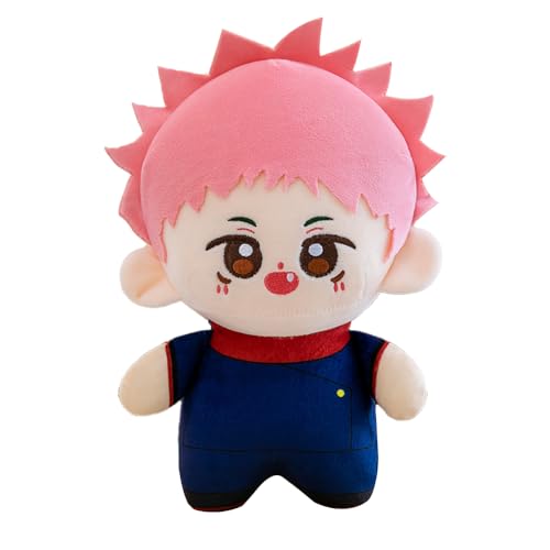 Zhongkaihua Anime JJK Plüschtier Itadori Yuji Kissen Weich Gefüllte Cartoon Sofa Überwurfdecke Schlafzimmer Wohnkultur Sammlergeschenke 23cm von Zhongkaihua