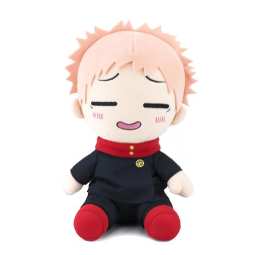 Zhongkaihua Anime Kissen Gojo Satoru/Itadori Yuji/Fushiguro Megumi/Inumaki Toge Figur Weiche Gefüllte Kissen Home Sofa Schlafzimmer Dekoration 23CM von Zhongkaihua