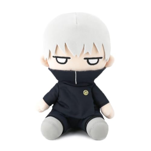 Zhongkaihua Anime Kissen Gojo Satoru/Itadori Yuji/Fushiguro Megumi/Inumaki Toge Figur Weiche Gefüllte Kissen Home Sofa Schlafzimmer Dekoration 23CM von Zhongkaihua