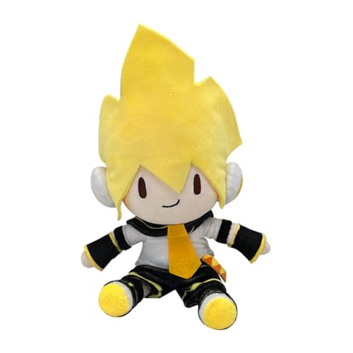 Zhongkaihua Anime Miku Plush Kagamine Rin Len Figur Weiches Gefülltes Kissen Sofa Schlafzimmer Heim Dekoration Geschenke 28CM Zhongkaihua Anime Miku Plush Kagamine Rin Len Figur Weiches Gefülltes Kissen Sofa Schlafzimmer Heim Dekoration Geschenke 28CM von Zhongkaihua
