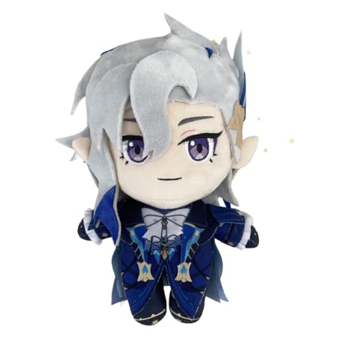 Zhongkaihua Anime Plüsch Figur Neuvillette Spiel Peripherie Plüsch Puppe Cute Cartoon Plüsch Plüschtiere Geschenk für Spiele Fans 20CM von Zhongkaihua