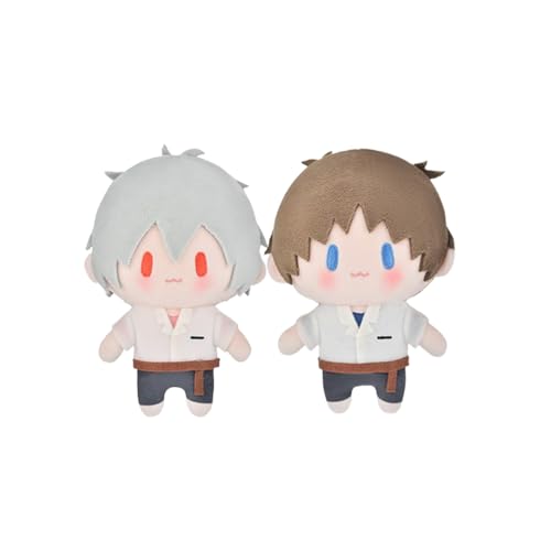 Zhongkaihua Anime Plüsch Ikari Shinji/Nagisa Kaworu Figur, weich gefüllt, Überwurf, niedlicher Cartoon, 15 cm, Sofa, Schlafzimmer, Heimdekoration, Sammlerstücke, Geschenke Zhongkaihua Anime Plüsch Ikari Shinji/Nagisa Kaworu Figur, weich gefüllt, Überwurf, niedlicher Cartoon, 15 cm, Sofa, Schlafzimmer, Heimdekoration, Sammlerstücke, Geschenke von Zhongkaihua