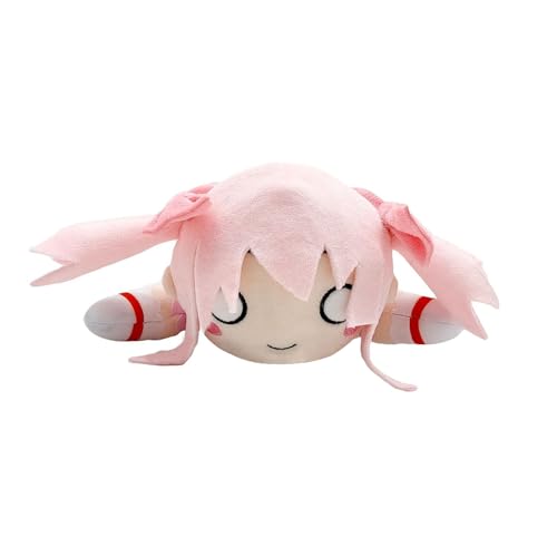Zhongkaihua Anime-Plüsch-Kissen-Überwurf, Kaname-Madoka-Figur, weich, gefüllt, niedlicher Cartoon, 28 cm, für Sofa, Schlafzimmer, Heimdekoration, Sammlerstücke, Geschenke Zhongkaihua Anime-Plüsch-Kissen-Überwurf, Kaname-Madoka-Figur, weich, gefüllt, niedlicher Cartoon, 28 cm, für Sofa, Schlafzimmer, Heimdekoration, Sammlerstücke, Geschenke von Zhongkaihua