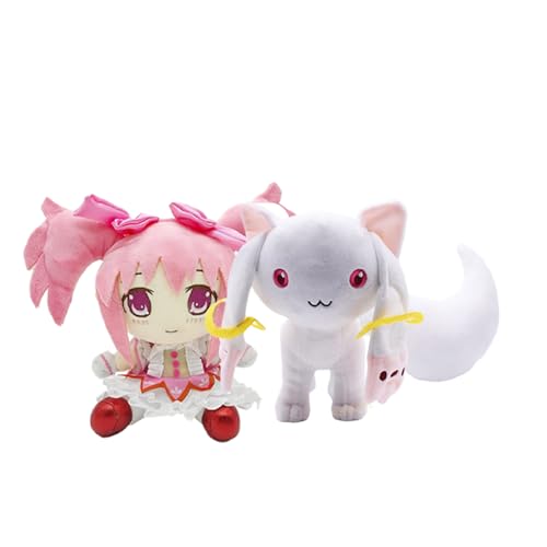 Zhongkaihua Anime Plüsch Kyuubey Kaname Madoka Figur weich gefüllt Kissen Überwurf Niedlich Cartoon Sofa Schlafzimmer Home Dekorationen Sammlerstücke Geschenke Zhongkaihua Anime Plüsch Kyuubey Kaname Madoka Figur weich gefüllt Kissen Überwurf Niedlich Cartoon Sofa Schlafzimmer Home Dekorationen Sammlerstücke Geschenke von Zhongkaihua