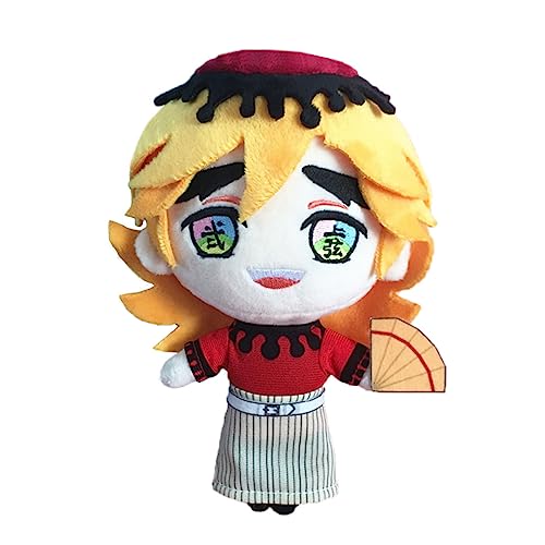 Zhongkaihua Anime Plüschfigur Douma, weich, gefüllt, Sofa, Schlafzimmer, Zuhause, Sammlerstücke, Dekorationen, Geschenke, 25 cm Zhongkaihua Anime Plüschfigur Douma, weich, gefüllt, Sofa, Schlafzimmer, Zuhause, Sammlerstücke, Dekorationen, Geschenke, 25 cm von Zhongkaihua
